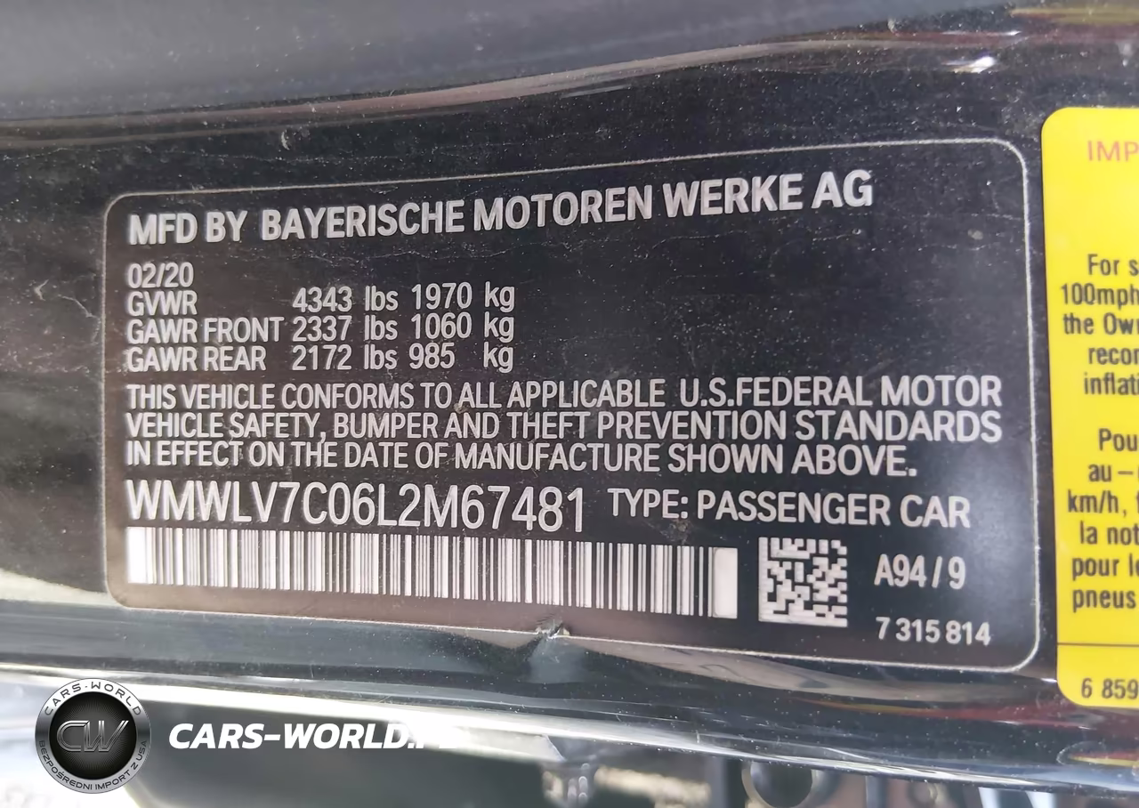 2020 Mini Clubman Cooper S VIN:WMWLV7C06L2M67481 - 9