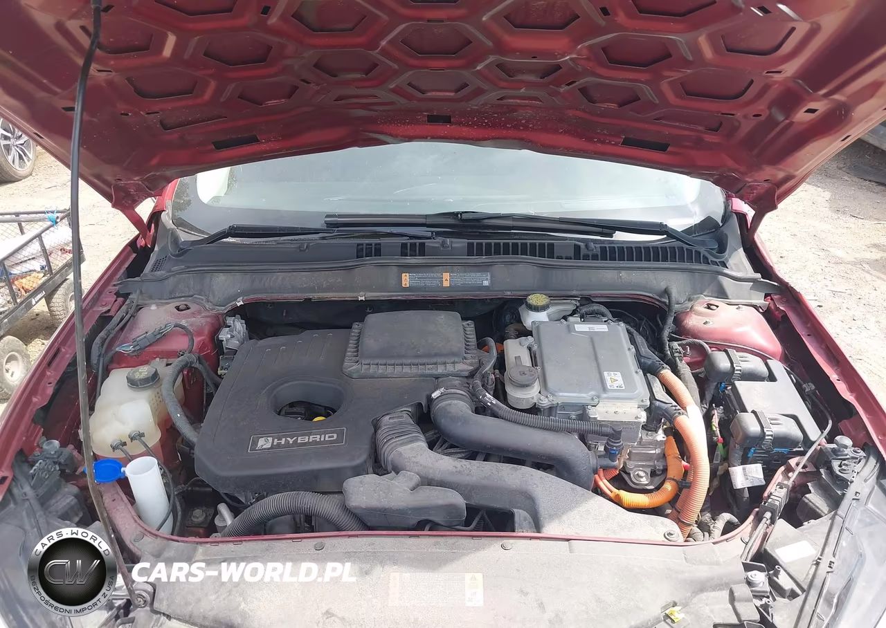 2019 Ford Fusion Hybrid Titanium VIN:3FA6P0RU0KR227421 - 10