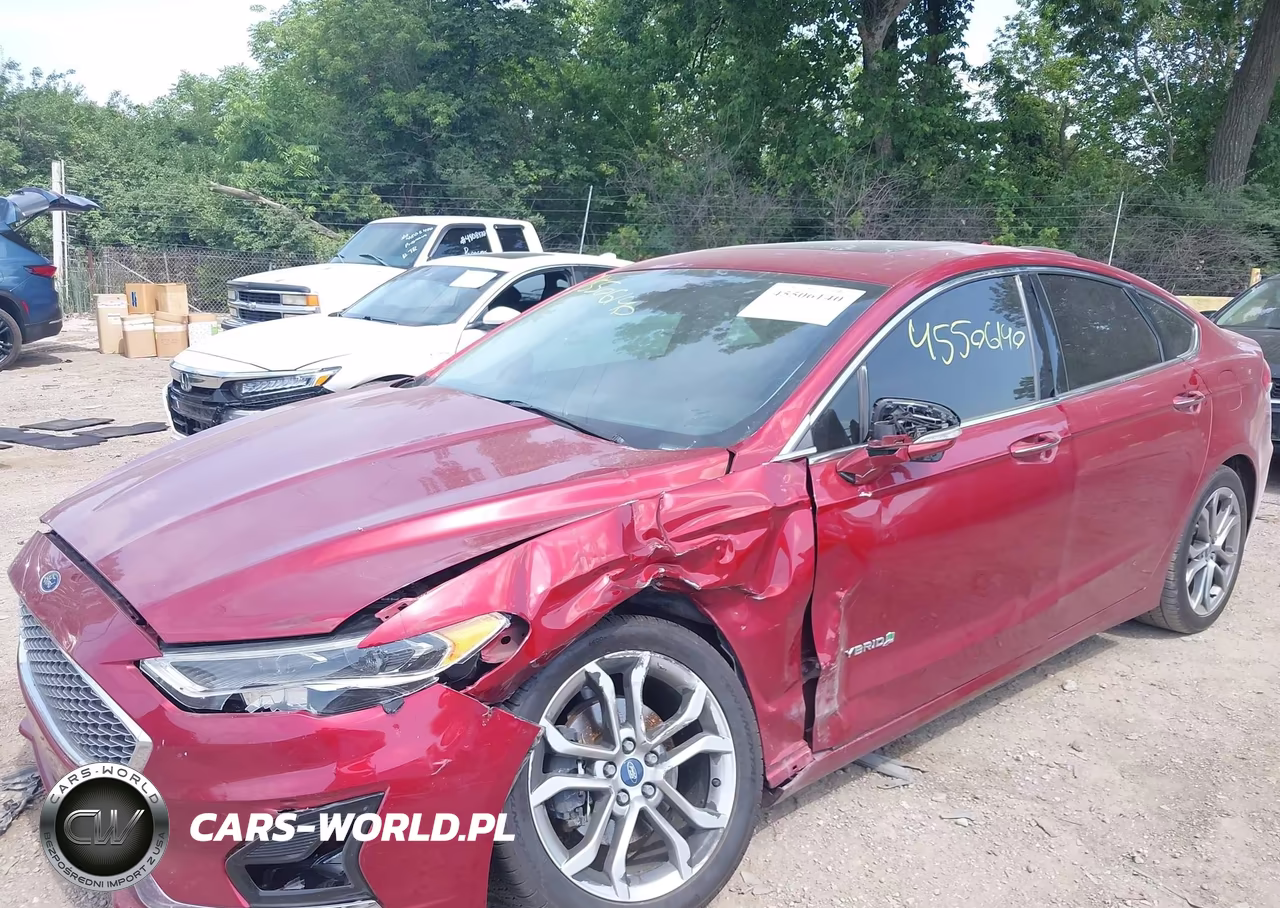 2019 Ford Fusion Hybrid Titanium VIN:3FA6P0RU0KR227421 - 6