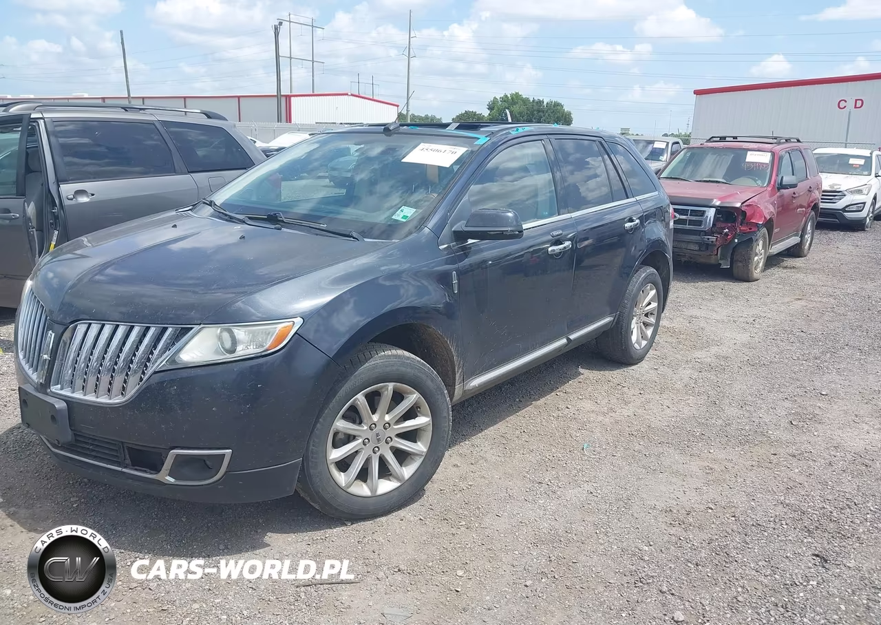 2013 Lincoln Mkx VIN:2LMDJ6JKXDBL44408 - 2