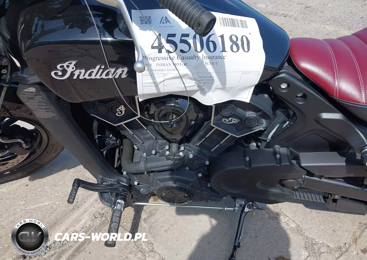2018 Indian Motorcycle Co. Scout Sixty VIN:56KMSB117J3136795 - 9