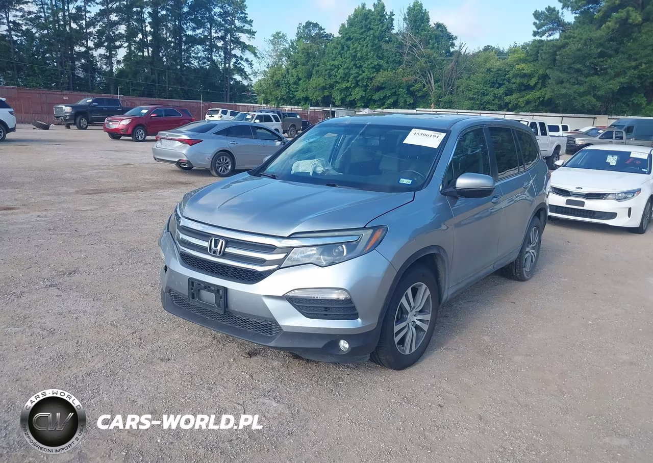2016 Honda Pilot Ex-L VIN:5FNYF5H78GB024302 - 2