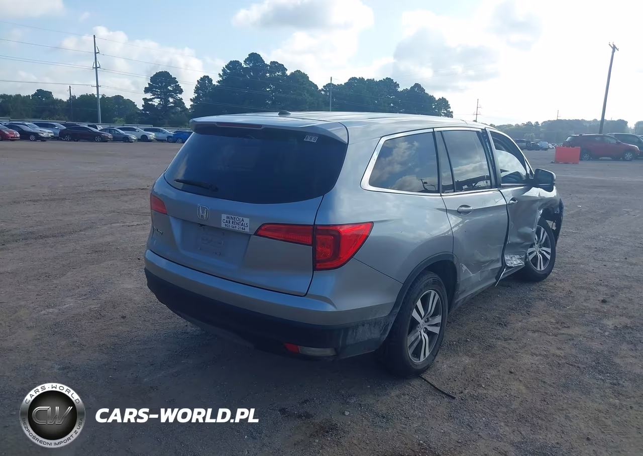 2016 Honda Pilot Ex-L VIN:5FNYF5H78GB024302 - 4