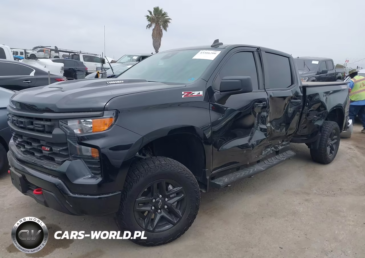 2024 Chevrolet Silverado 1500 4Wd Standard Bed Custom Trail Boss VIN:3GCPDCEK3RG416292 - 2