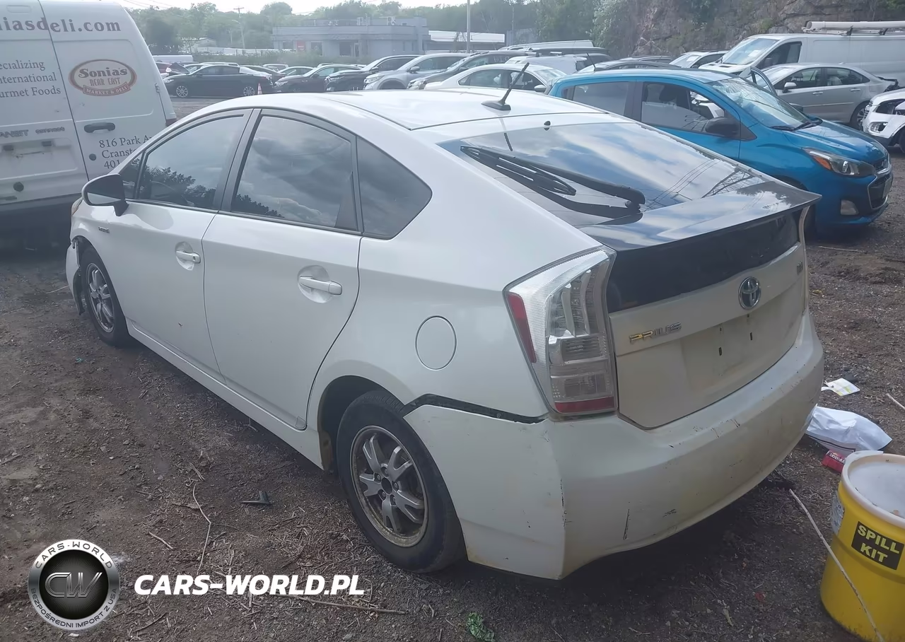 2011 Toyota Prius Two VIN:JTDKN3DU5B0296077 - 3