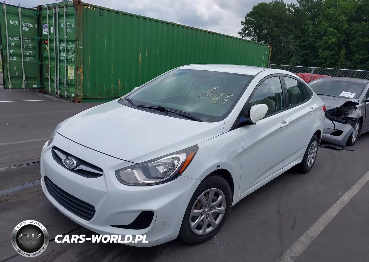 2013 Hyundai Accent Gls VIN:KMHCT4AE7DU564342 - 2