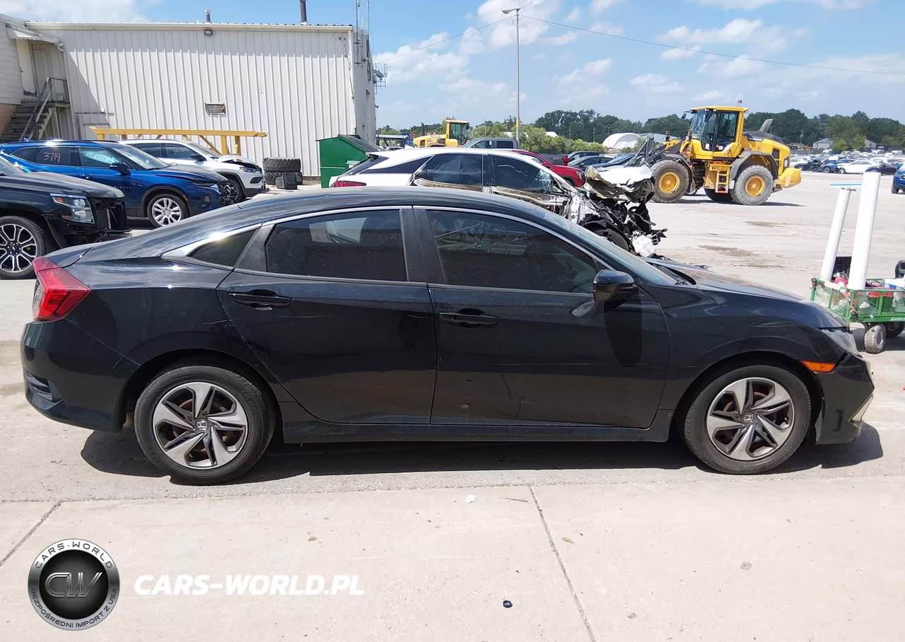 2020 Honda Civic Lx VIN:19XFC2F67LE027040 - 13
