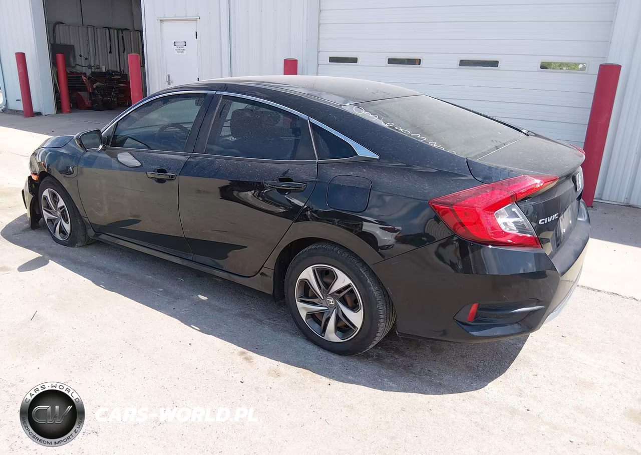 2020 Honda Civic Lx VIN:19XFC2F67LE027040 - 3