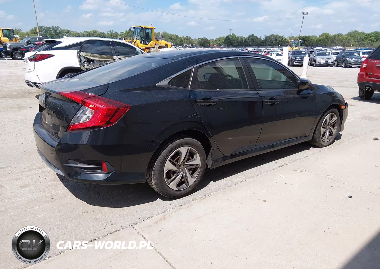 2020 Honda Civic Lx VIN:19XFC2F67LE027040 - 4
