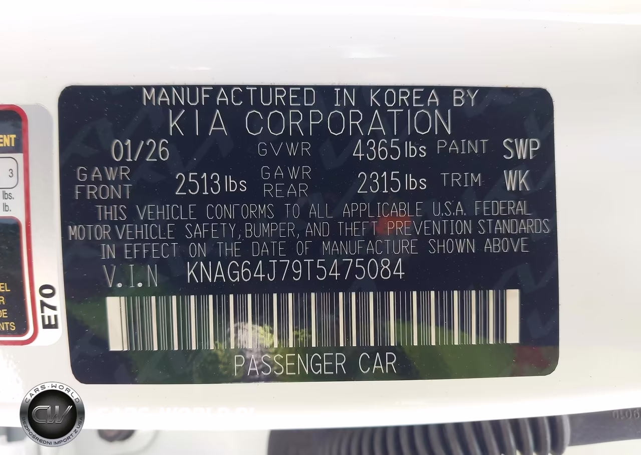 2026 Kia K5 Gt-Line Fwd VIN:KNAG64J79T5475084 - 9