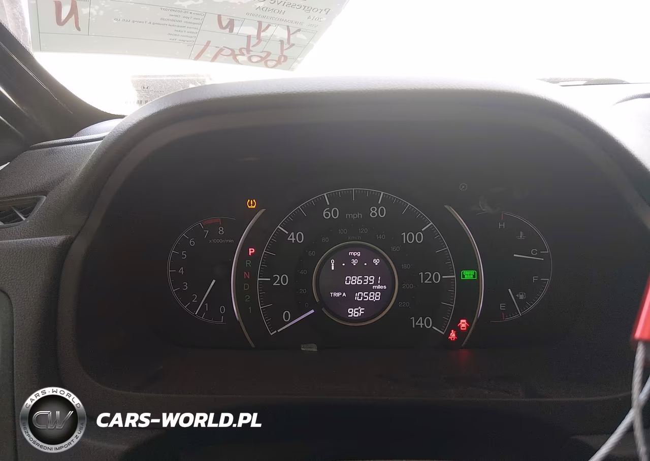 2014 Honda Cr-V Lx VIN:2HKRM4H37EH635910 - 7