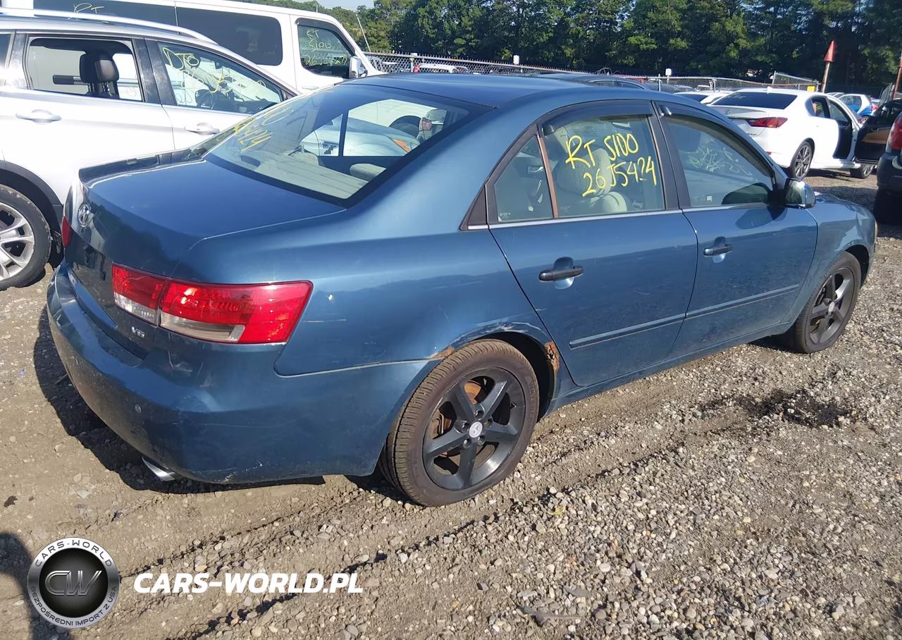 2006 Hyundai Sonata Gls V6-Lx V6 VIN:5NPEU46F26H033607 - 4