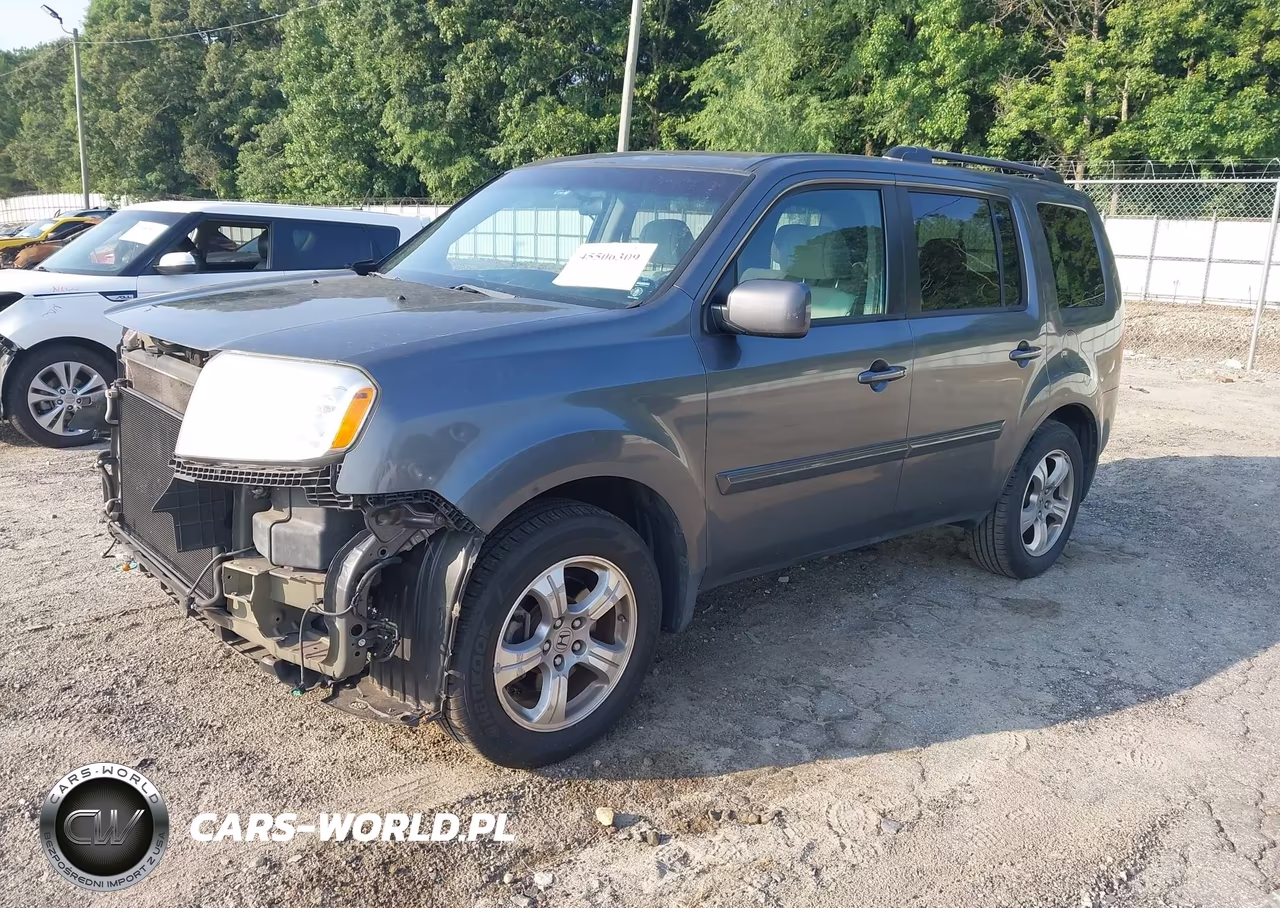 2012 Honda Pilot Ex VIN:5FNYF3H45CB012189 - 2
