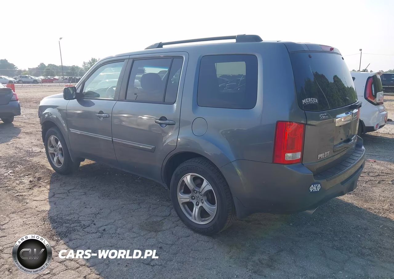 2012 Honda Pilot Ex VIN:5FNYF3H45CB012189 - 3