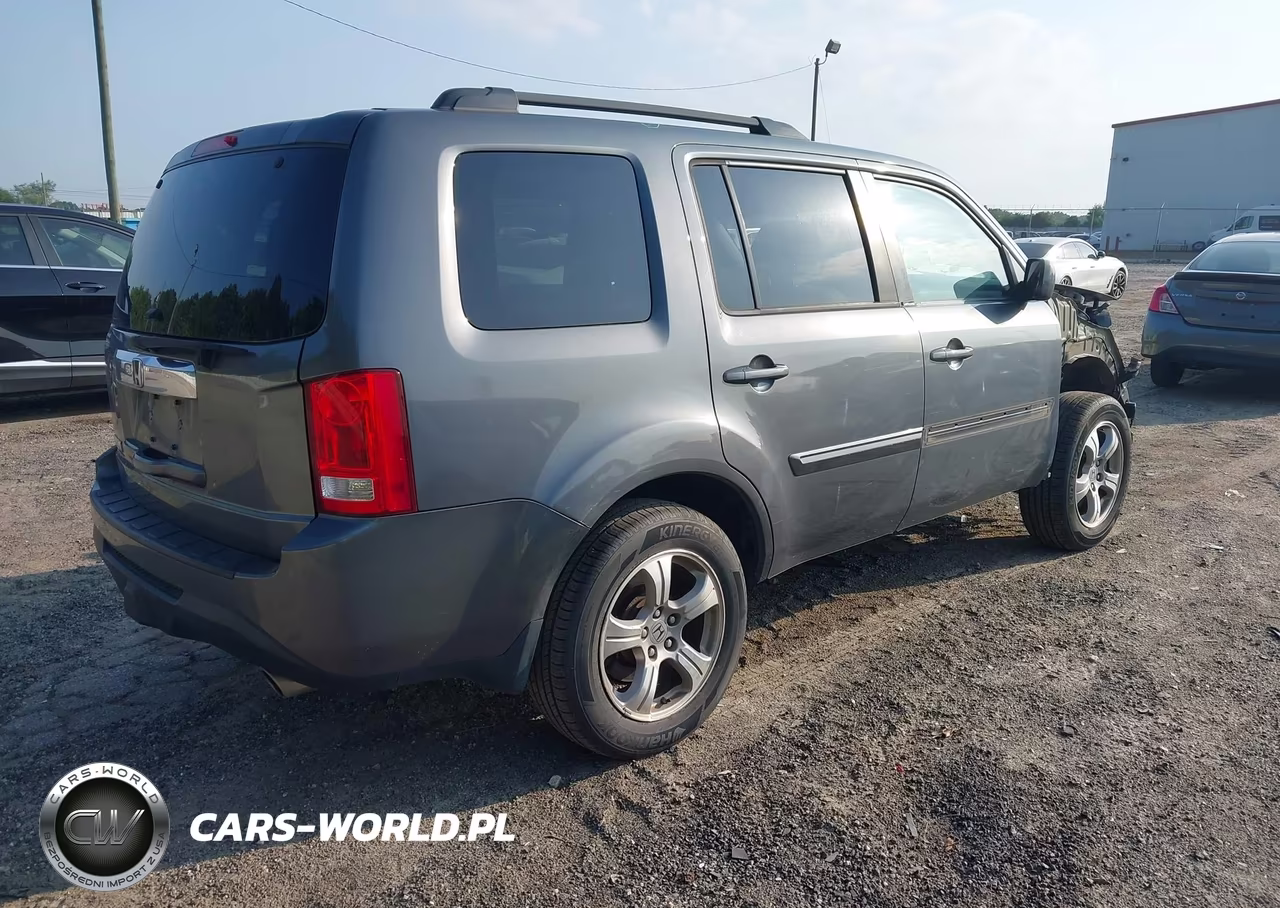 2012 Honda Pilot Ex VIN:5FNYF3H45CB012189 - 4