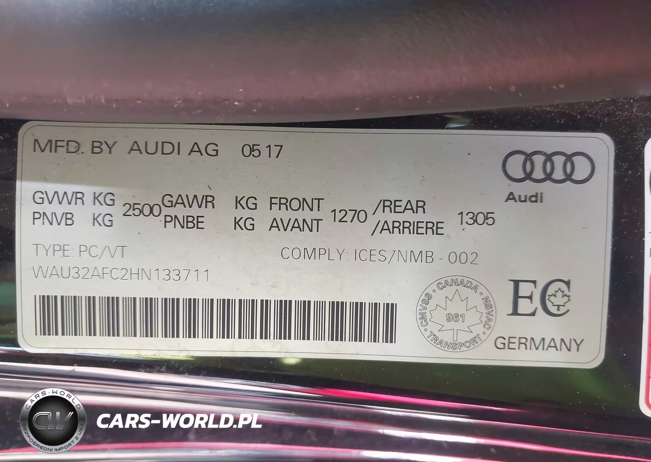 2017 Audi A7 3.0T Technik VIN:WAU32AFC2HN133711 - 9