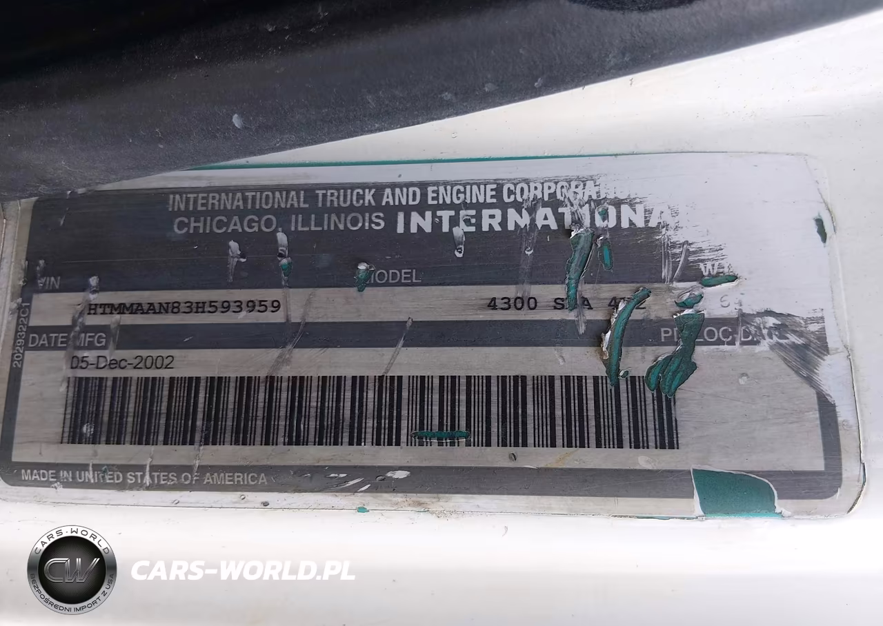 2003 International 4000 4300 VIN:1HTMMAAN83H593959 - 7