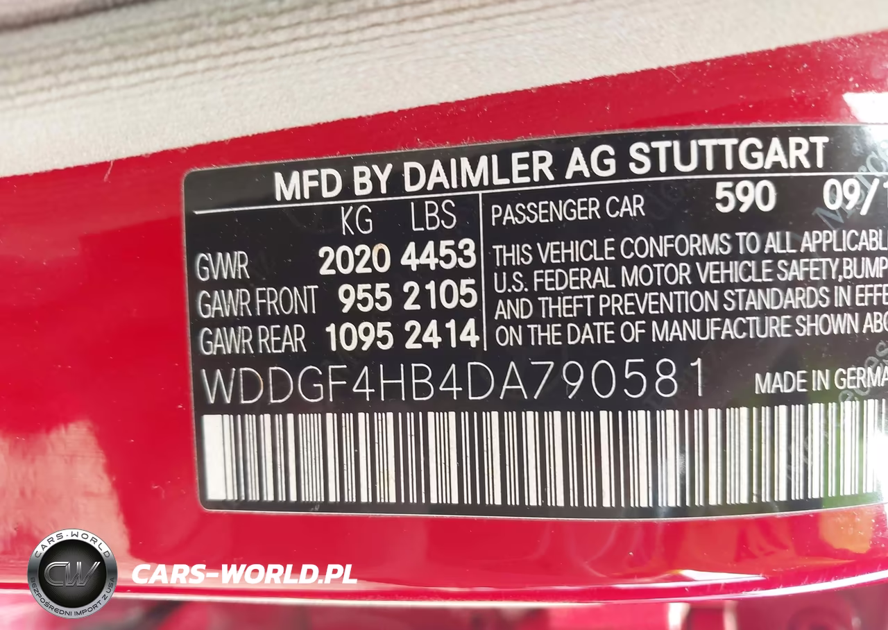 2013 Mercedes-Benz C 250 Sport VIN:WDDGF4HB4DA790581 - 9