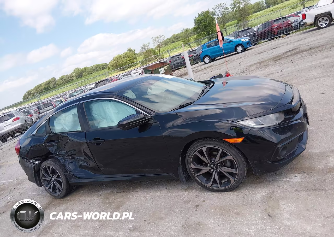 2019 Honda Civic Sport VIN:2HGFC2F82KH514118 - 13