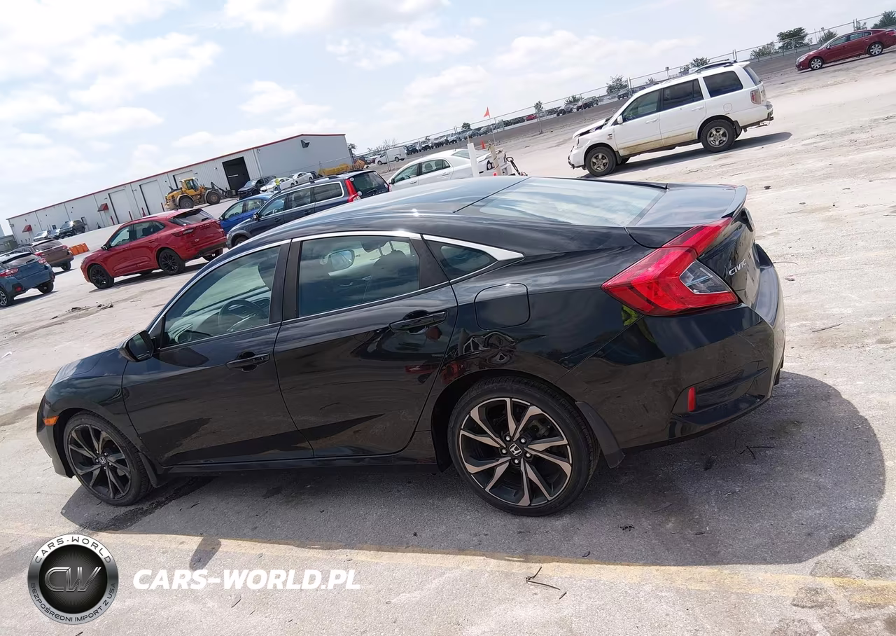 2019 Honda Civic Sport VIN:2HGFC2F82KH514118 - 14