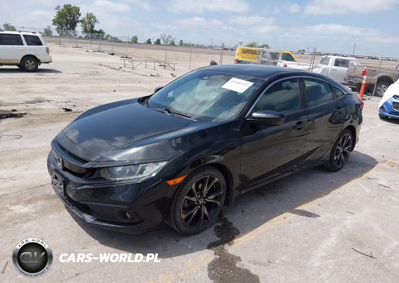 2019 Honda Civic Sport VIN:2HGFC2F82KH514118 - 2