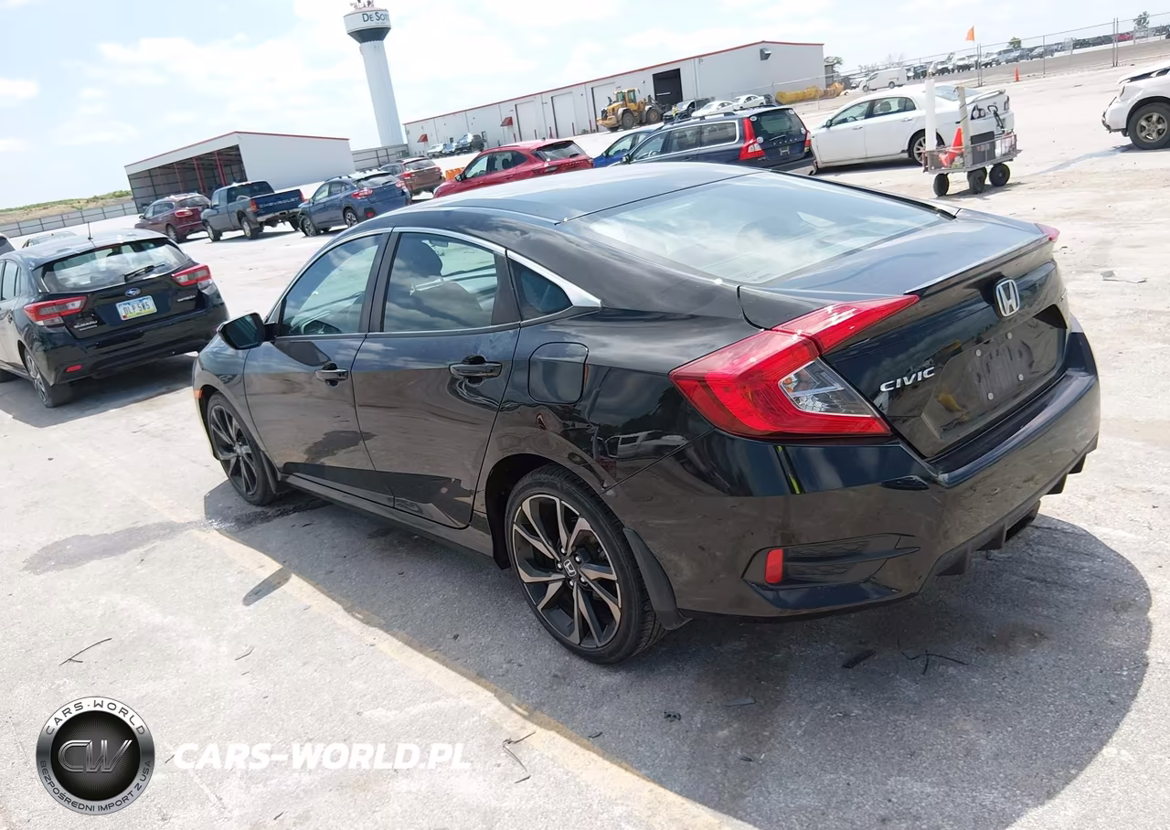 2019 Honda Civic Sport VIN:2HGFC2F82KH514118 - 3