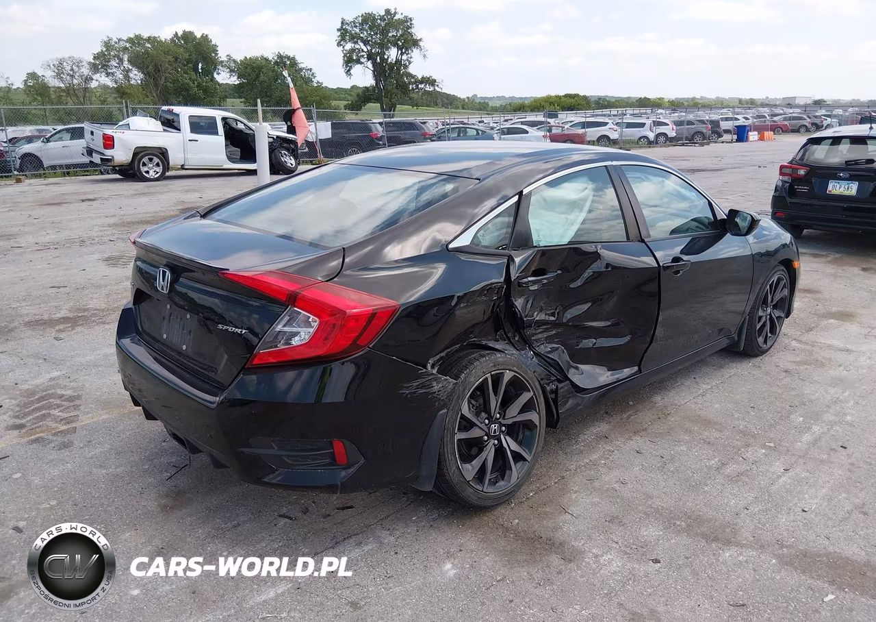 2019 Honda Civic Sport VIN:2HGFC2F82KH514118 - 4