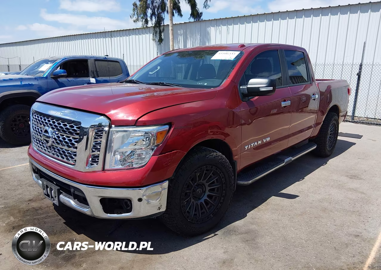 2018 Nissan Titan Sv VIN:1N6AA1E65JN533712 - 2