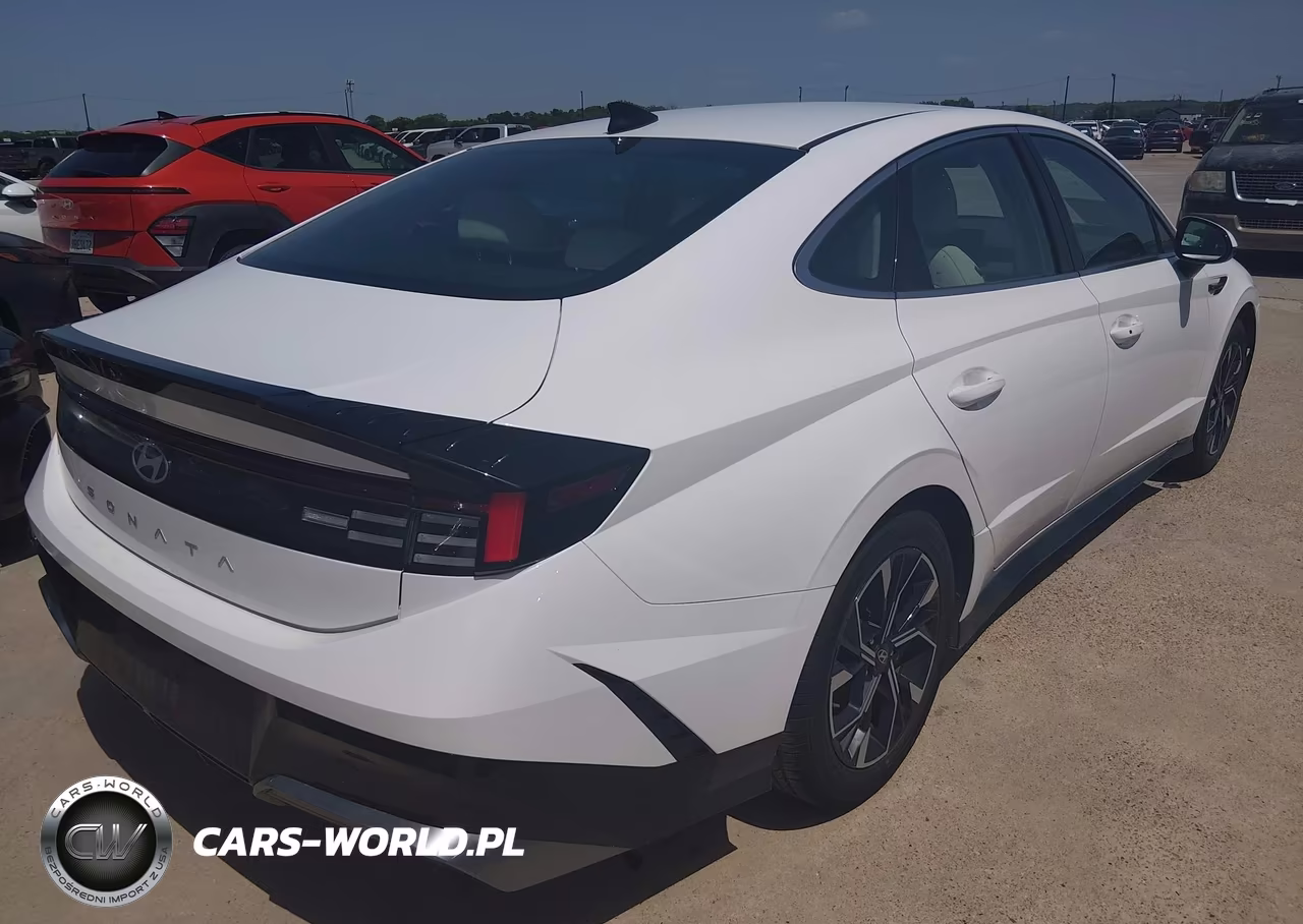 2024 Hyundai Sonata Sel VIN:KMHL64JA1RA371925 - 4