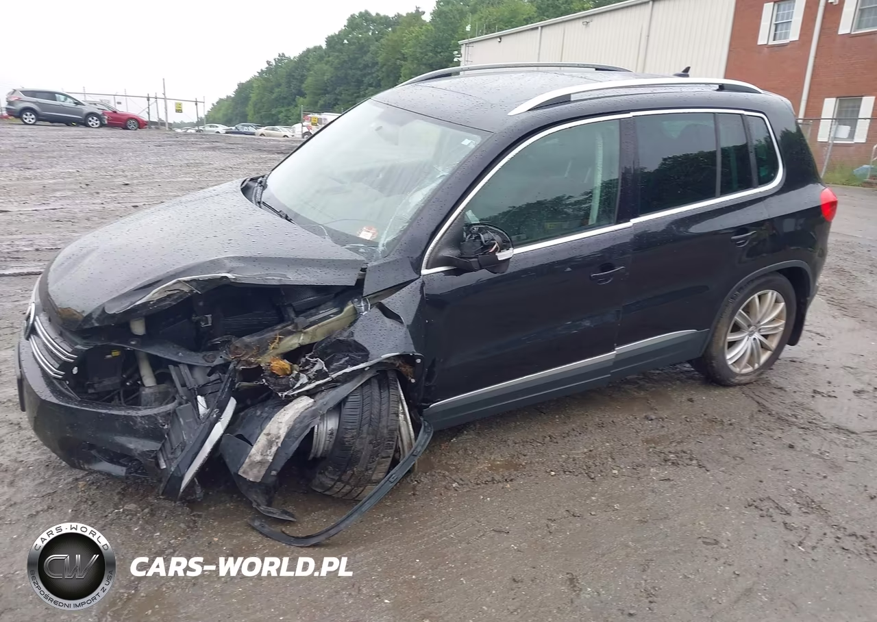 2014 Volkswagen Tiguan Sel VIN:WVGBV3AX3EW611664 - 2
