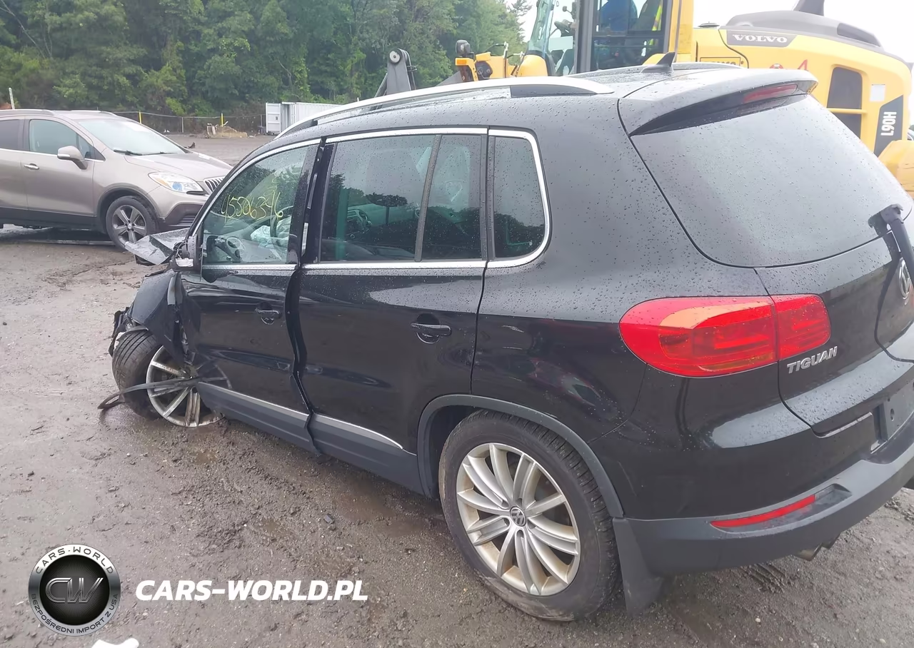2014 Volkswagen Tiguan Sel VIN:WVGBV3AX3EW611664 - 3