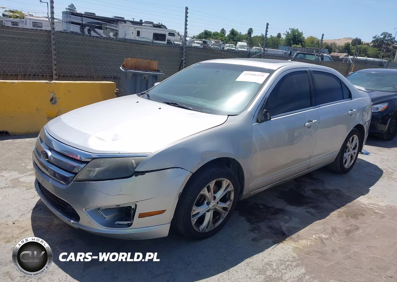 2012 Ford Fusion Se VIN:3FAHP0HA9CR425738 - 2