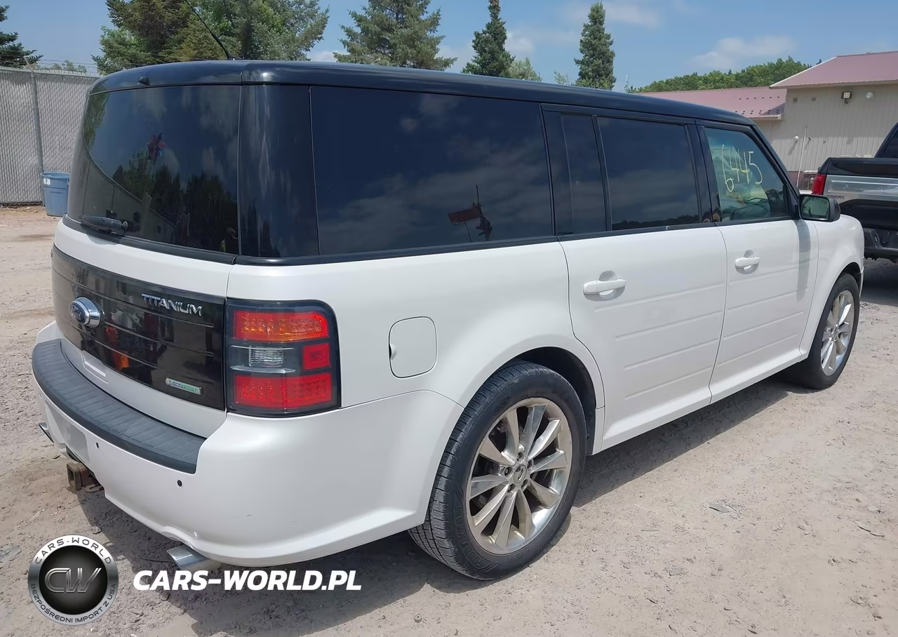 2011 Ford Flex Titanium VIN:2FMHK6DT4BBD27292 - 4