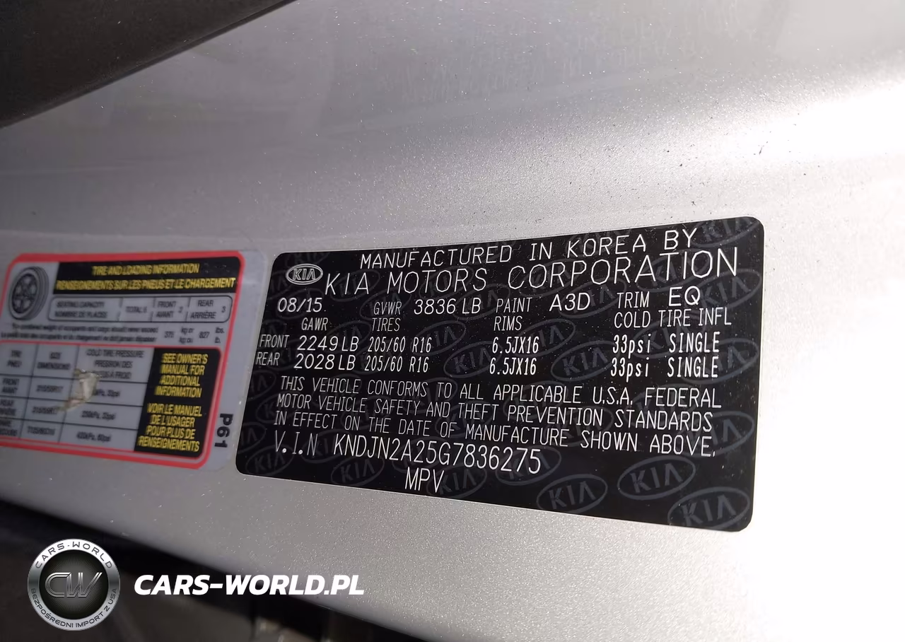 2016 Kia Soul VIN:KNDJN2A25G7836275 - 9