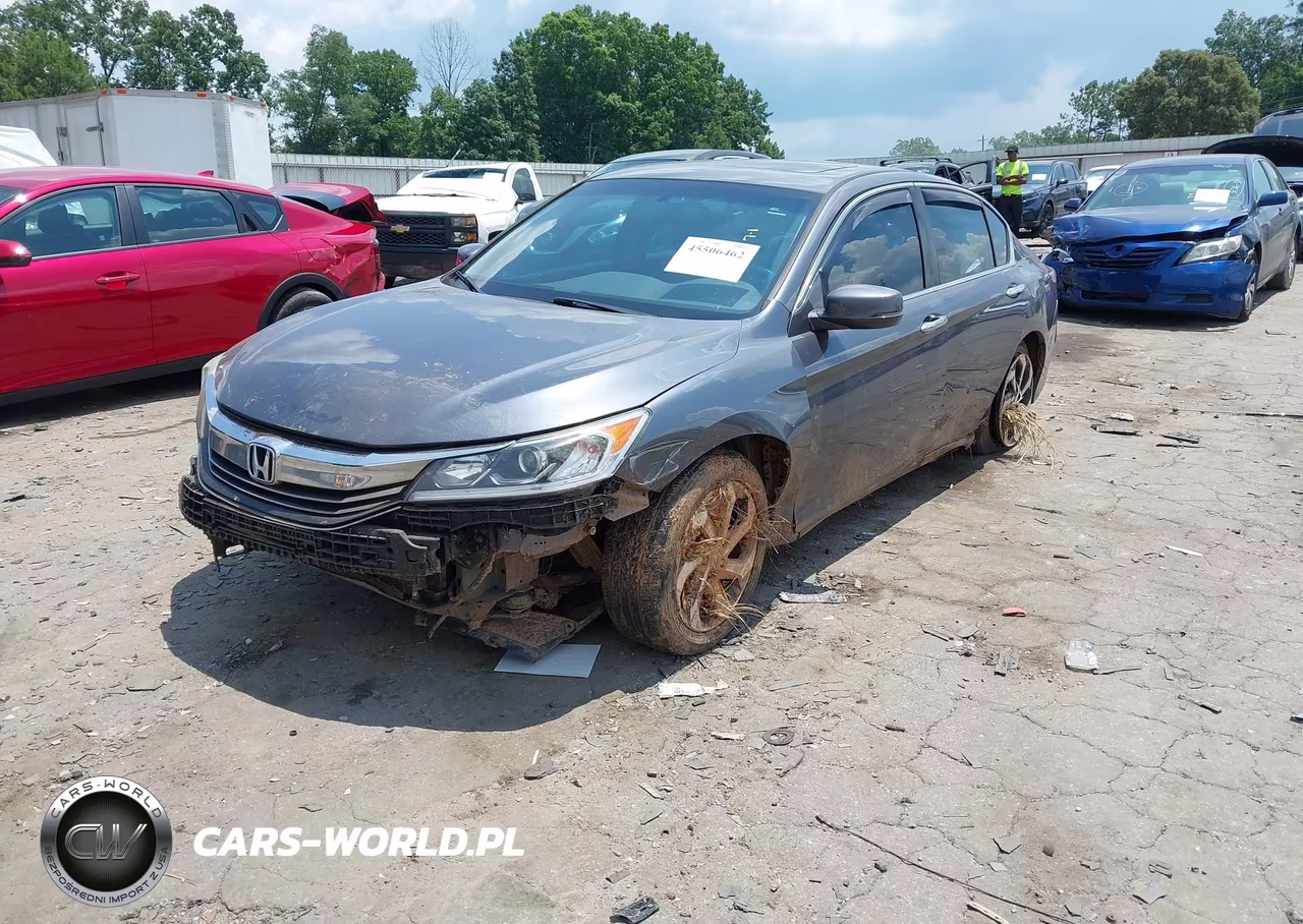 2016 Honda Accord Ex-L VIN:1HGCR2F8XGA150778 - 2