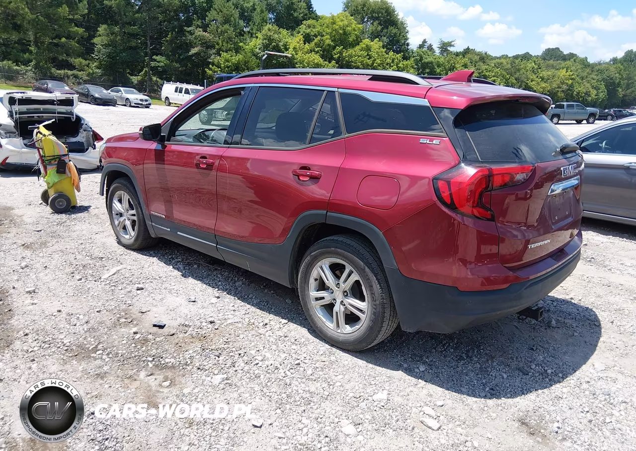 2018 GMC Terrain Sle VIN:3GKALMEV3JL186133 - 3