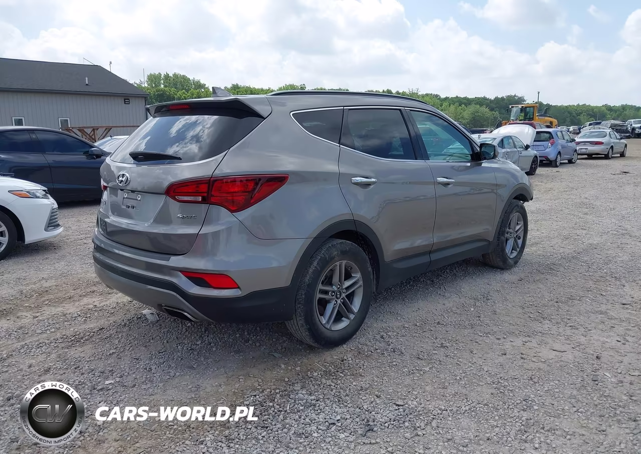 2017 Hyundai Santa Fe Sport 2.4L VIN:5XYZU3LB9HG407945 - 4