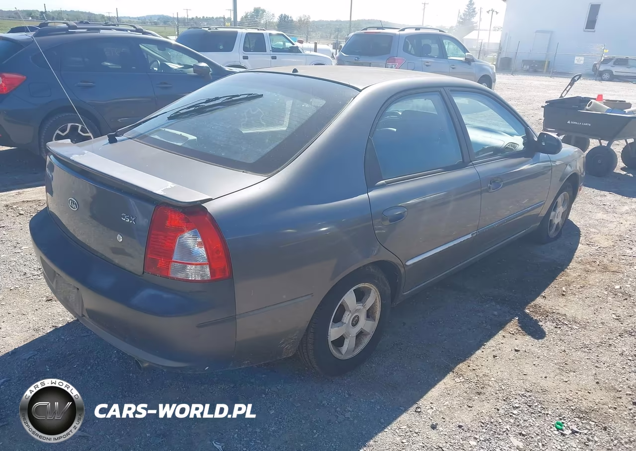 2004 Kia Spectra Gs-Gsx VIN:KNAFB161645137508 - 4