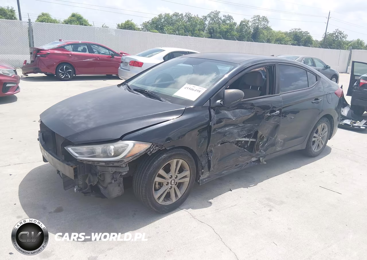 2017 Hyundai Elantra Se VIN:KMHD84LF8HU206281 - 2