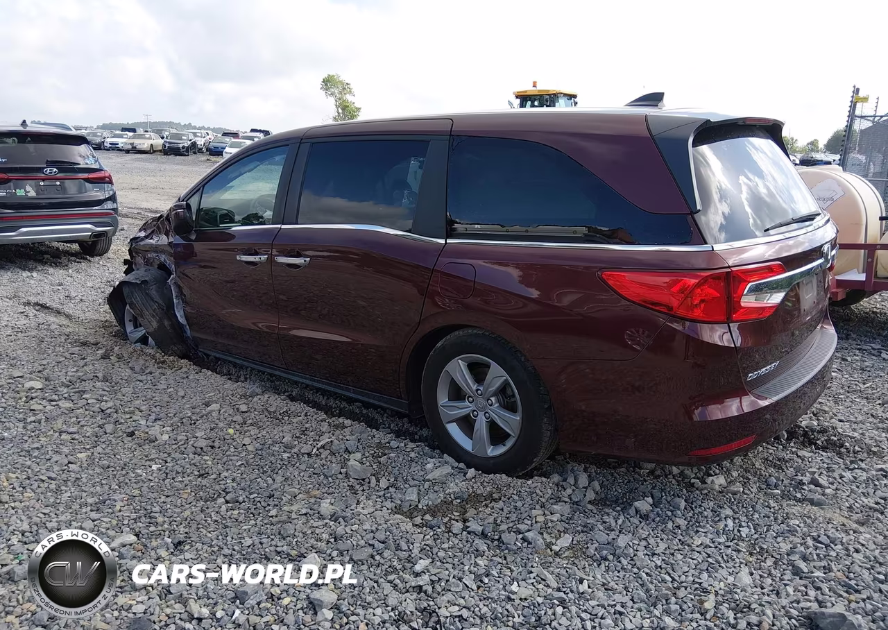 2020 Honda Odyssey Ex-L-Ex-L W-Navi Res VIN:5FNRL6H77LB074203 - 3