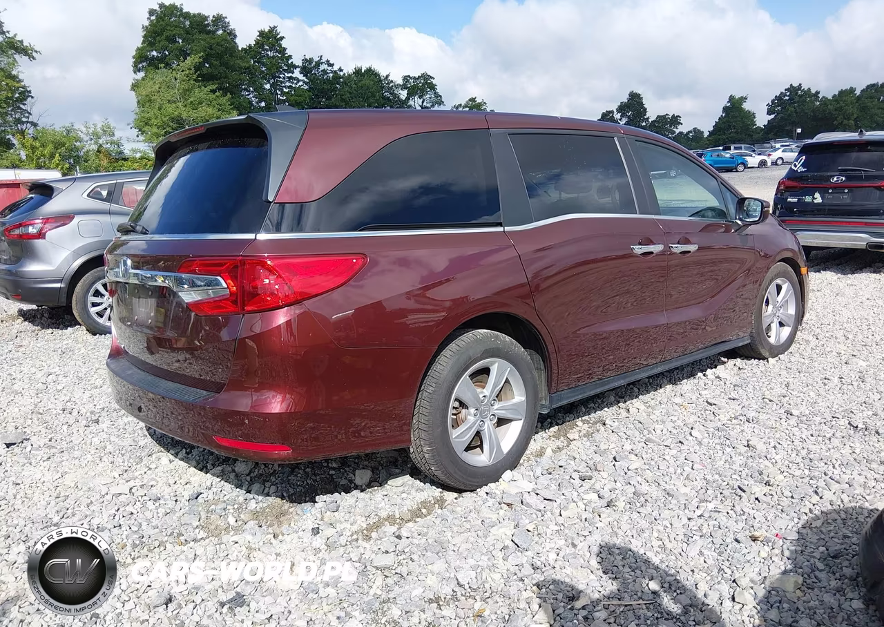 2020 Honda Odyssey Ex-L-Ex-L W-Navi Res VIN:5FNRL6H77LB074203 - 4