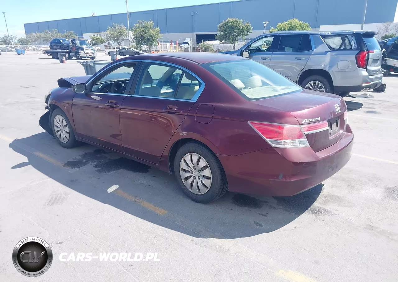 2011 Honda Accord 2.4 Lx VIN:1HGCP2F3XBA076054 - 3