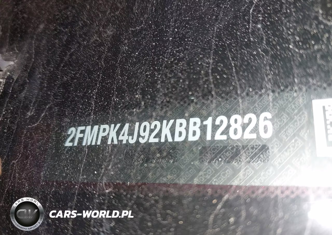 2019 Ford Edge Sel VIN:2FMPK4J92KBB12826 - 9
