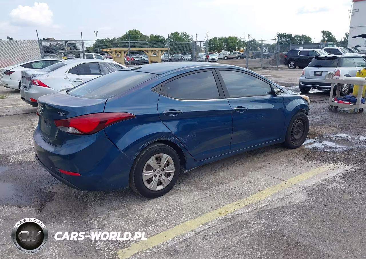 2016 Hyundai Elantra Se VIN:KMHDH4AE2GU642794 - 4