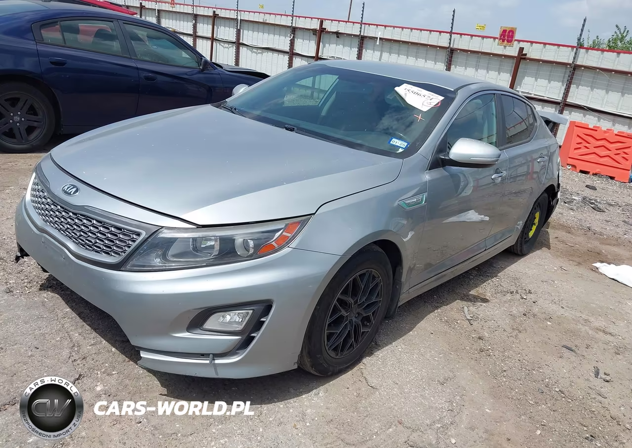 2015 Kia Optima Hybrid VIN:KNAGM4AD6F5085804 - 2