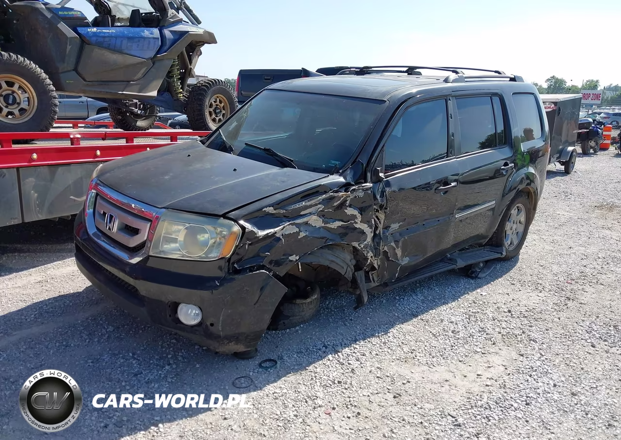 2010 Honda Pilot Touring VIN:5FNYF4H90AB030579 - 2