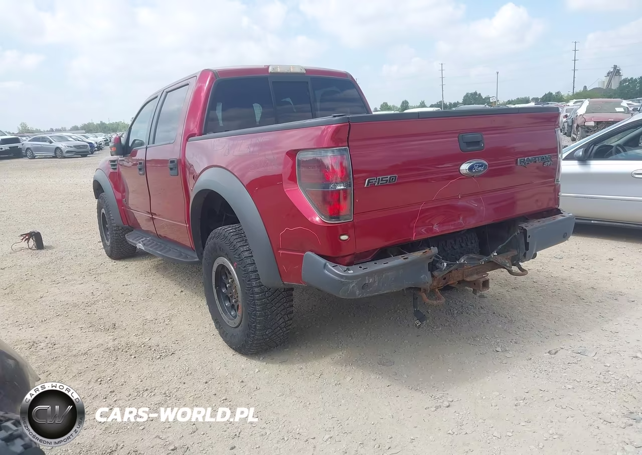 2014 Ford F-150 Svt Raptor VIN:1FTFW1R6XEFB97222 - 3