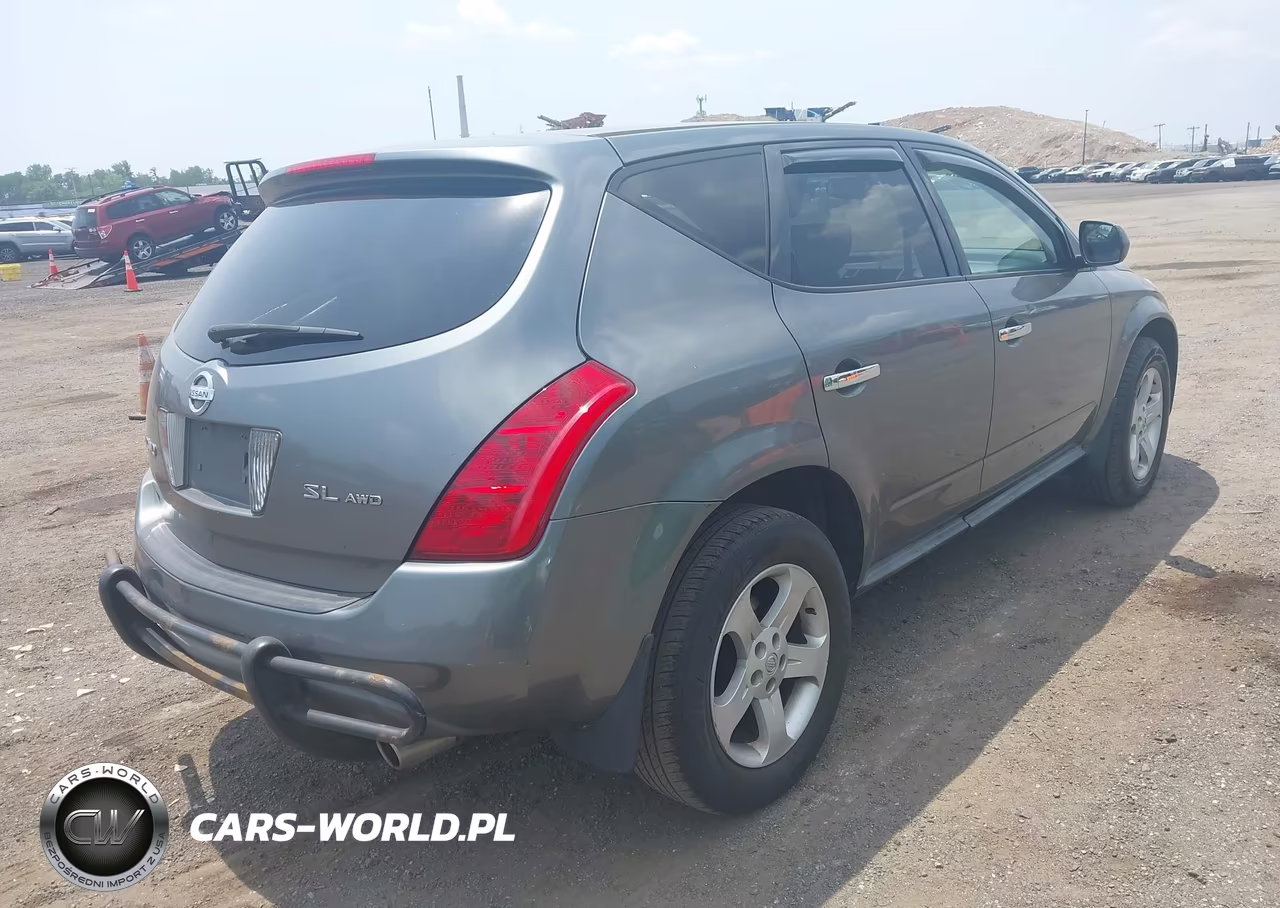 2005 Nissan Murano Sl VIN:JN8AZ08W85W441841 - 4