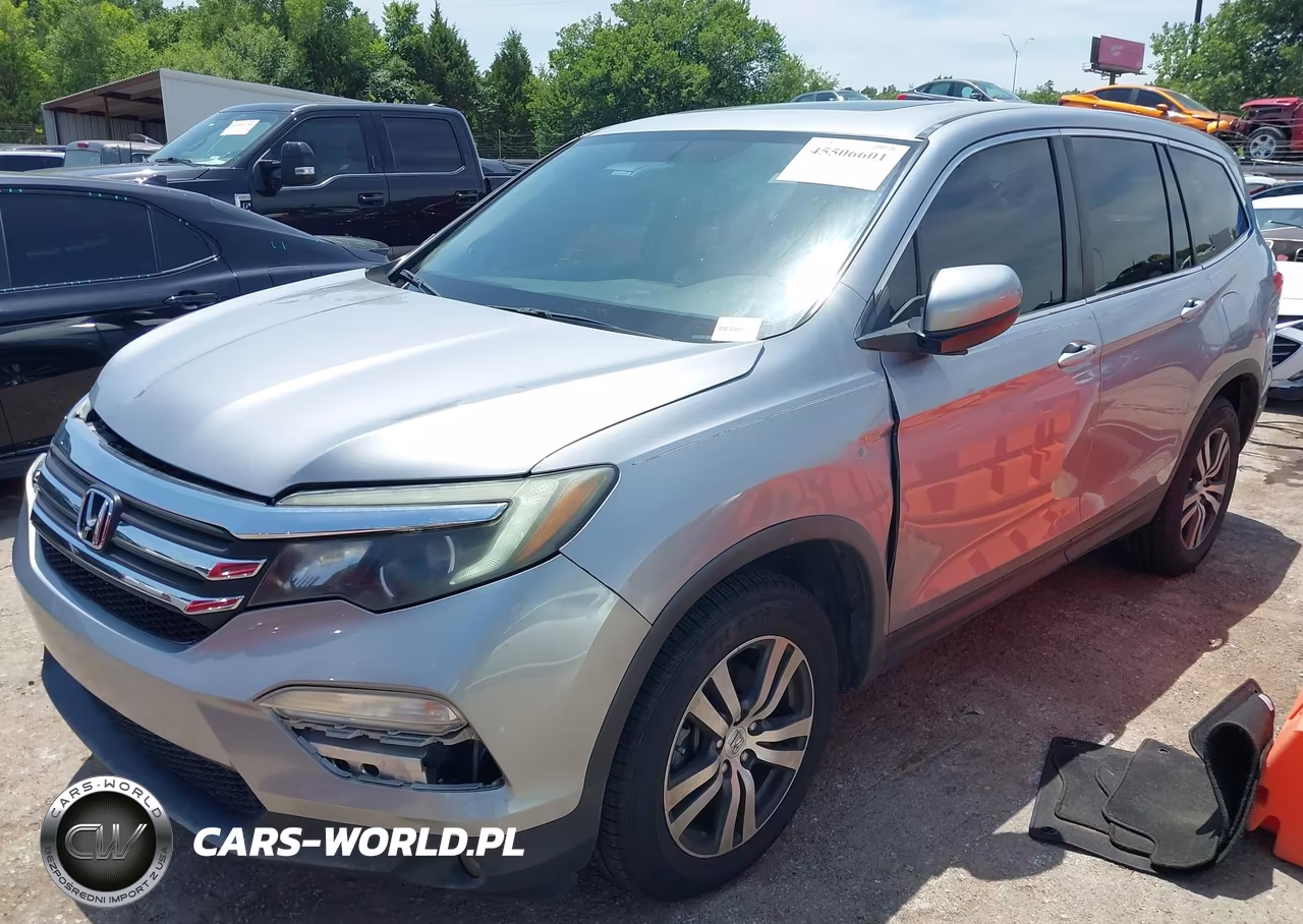 2018 Honda Pilot Ex-L VIN:5FNYF5H53JB010314 - 2