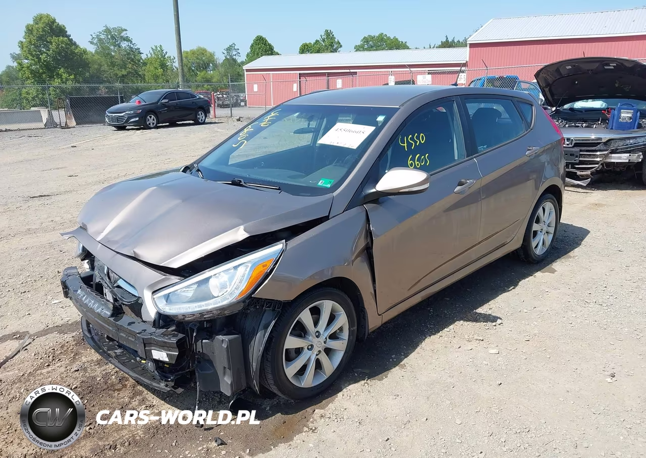 2014 Hyundai Accent Se VIN:KMHCU5AE4EU182838 - 2